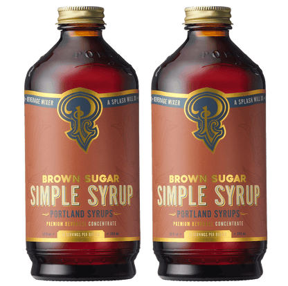 Brown Sugar Simple Syrup Two-Pack