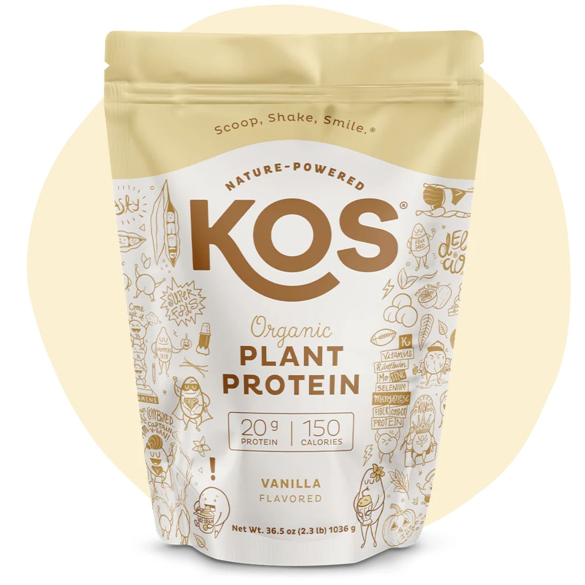 organic plant protein by kos