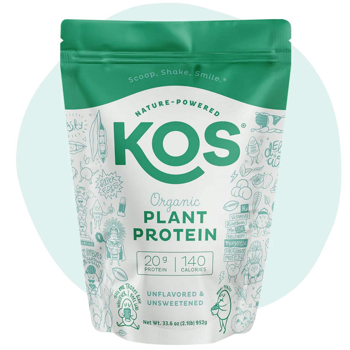 organic plant protein by kos