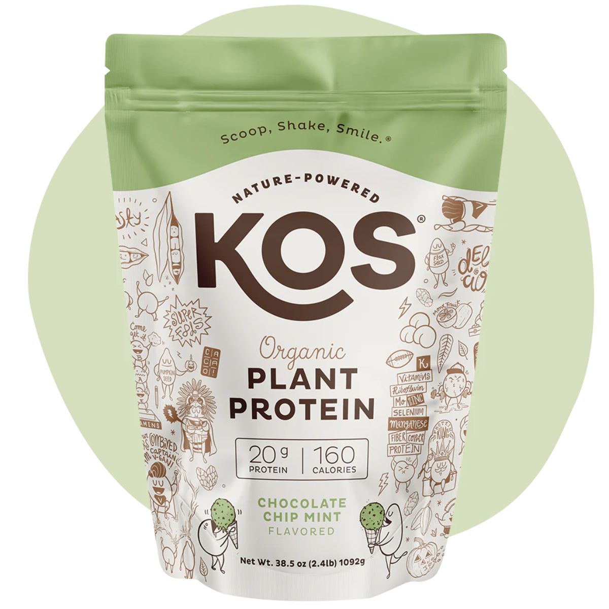 organic plant protein by kos