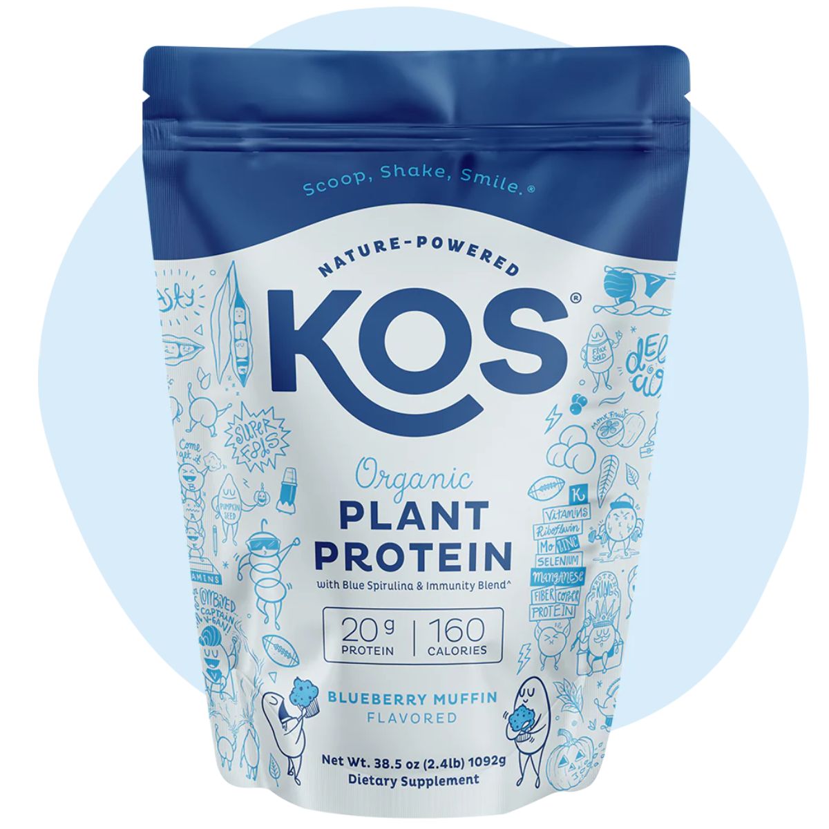 organic plant protein by kos