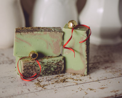 Christmas Thyme Organic Handmade Soap - Close your eyes and it's Christmas! by Sweet Harvest Farms