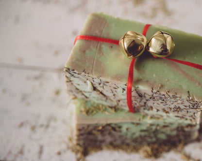 Christmas Thyme Organic Handmade Soap - Close your eyes and it's Christmas! by Sweet Harvest Farms