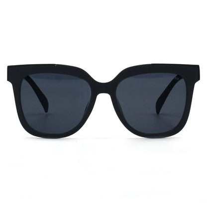 Coco - Black Frame Black Lens Wayfarer Sunglasses by TopFoxx