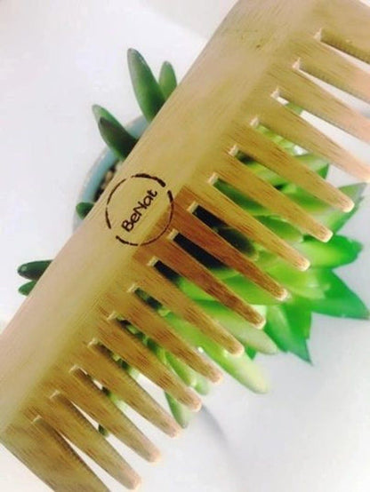 All-Natural Bamboo Hair Comb by BeNat