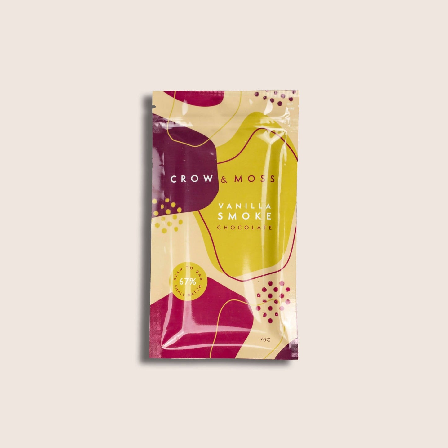 vanilla smoke chocolate bar 69% - case of 15 by farm2me