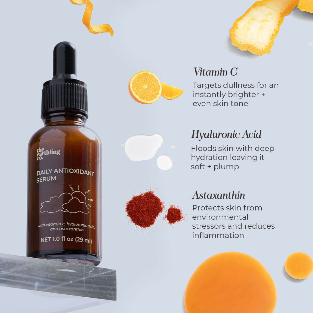 daily antioxidant serum by the earthling co.