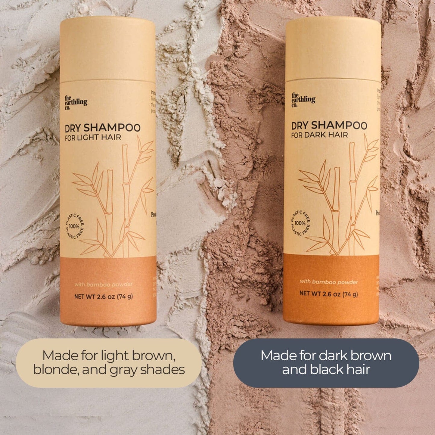 earthling dry shampoo set