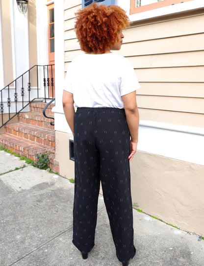 Dusky Black Pants by Passion Lilie