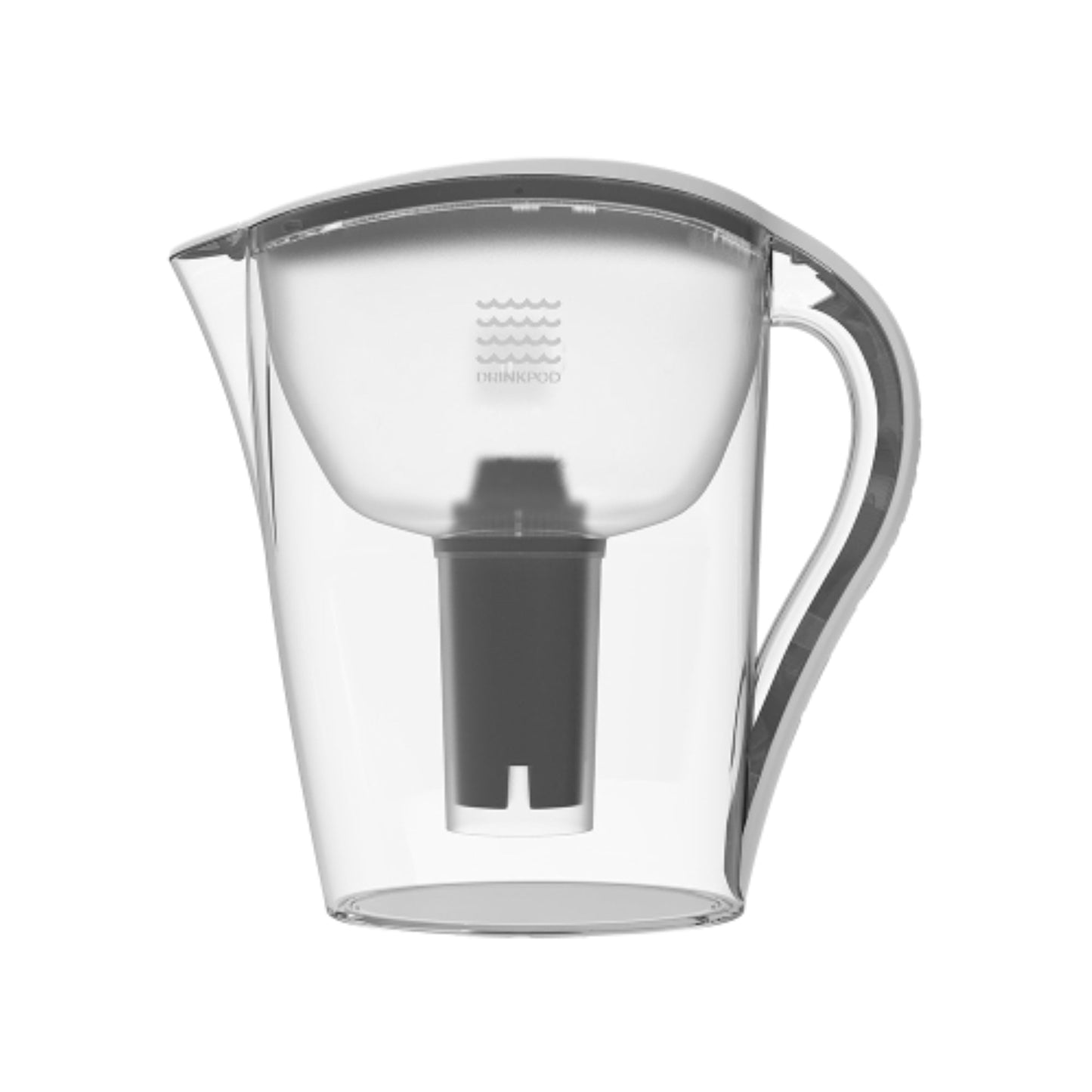 drinkpod ultra premium alkaline water pitcher 3.5l pure water ionizer white by drinkpod