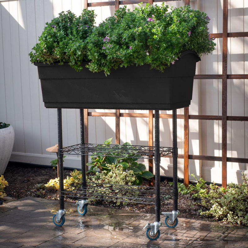 elevated mobile planter by watex