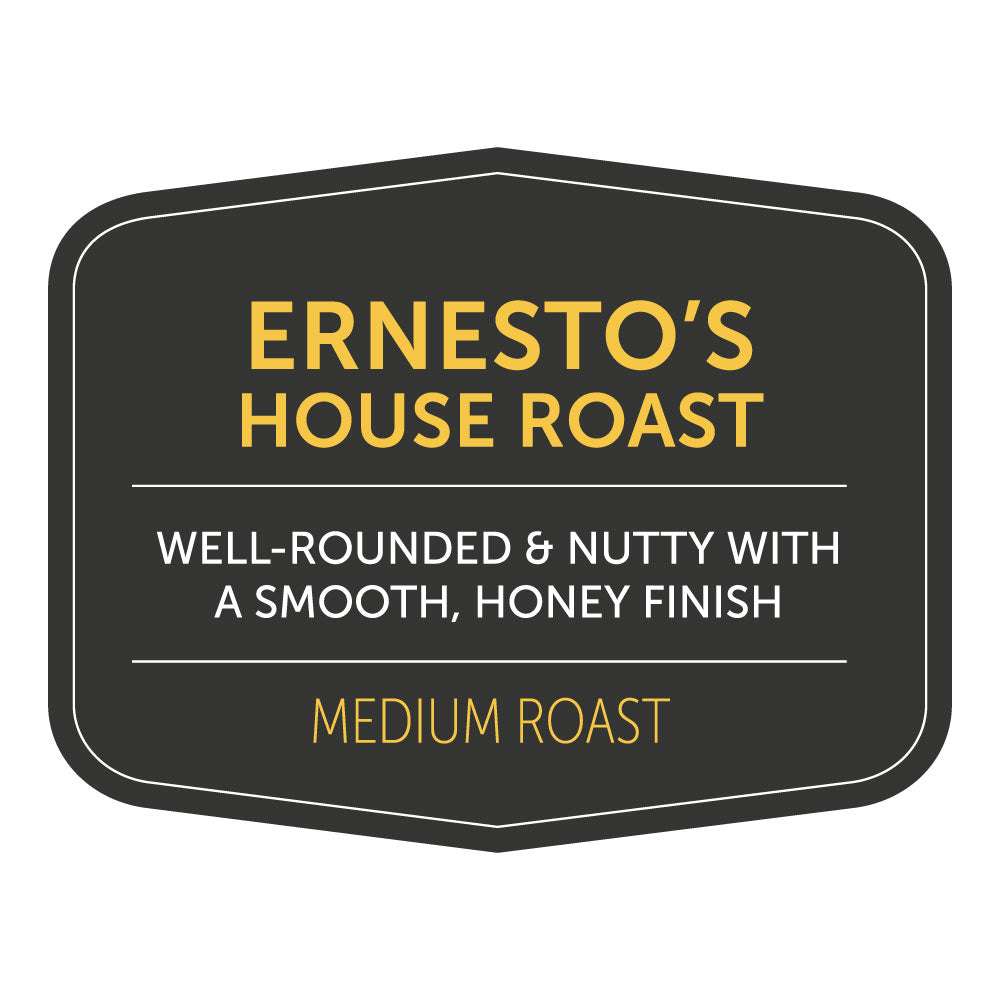 ernesto's house roast by nossa familia coffee