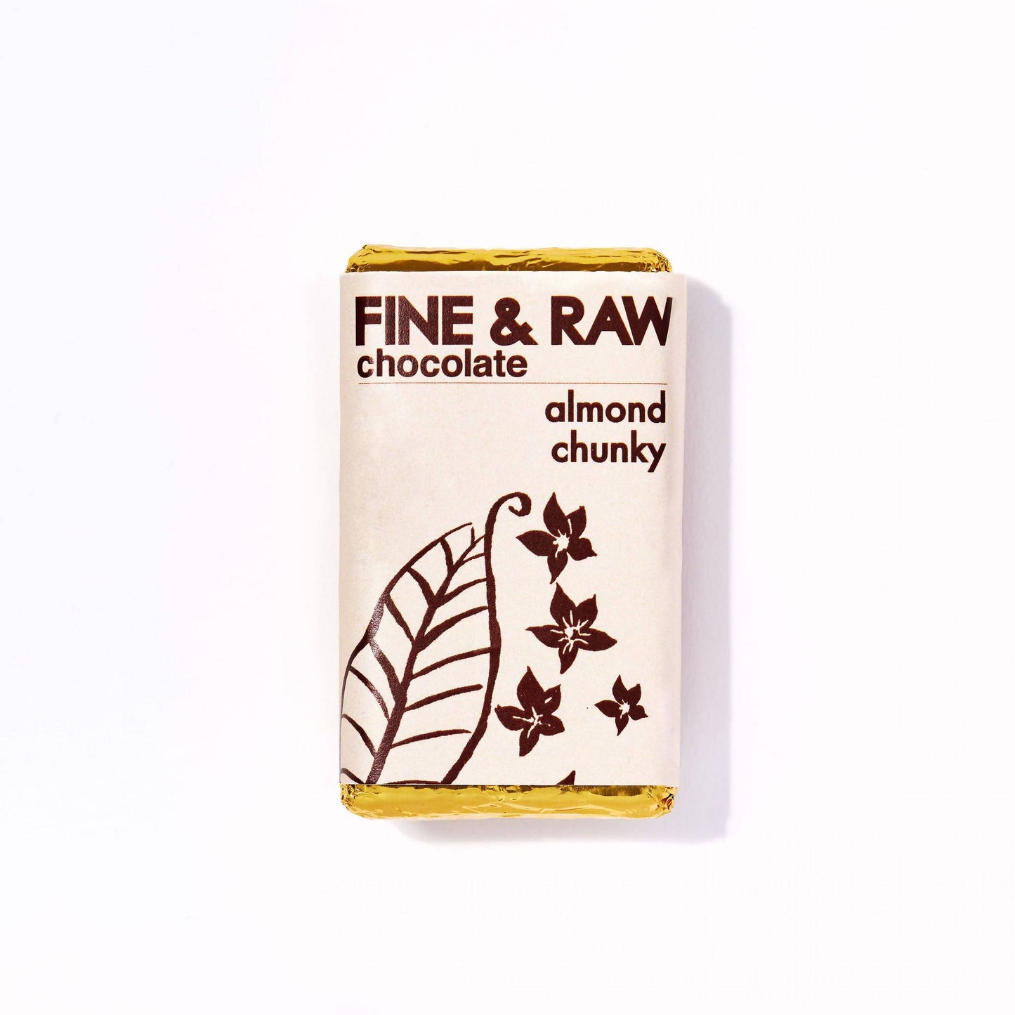 fine and raw almond chunky chocolate bars, organic - 10 bars x 1.5oz by farm2me