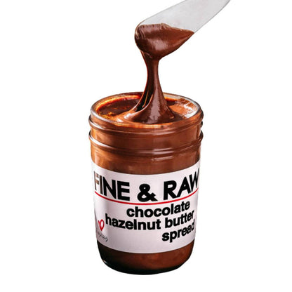 Fine and Raw Hazelnut Spread, Organic, Fair Trade - 12 Jars x 8oz by Farm2Me