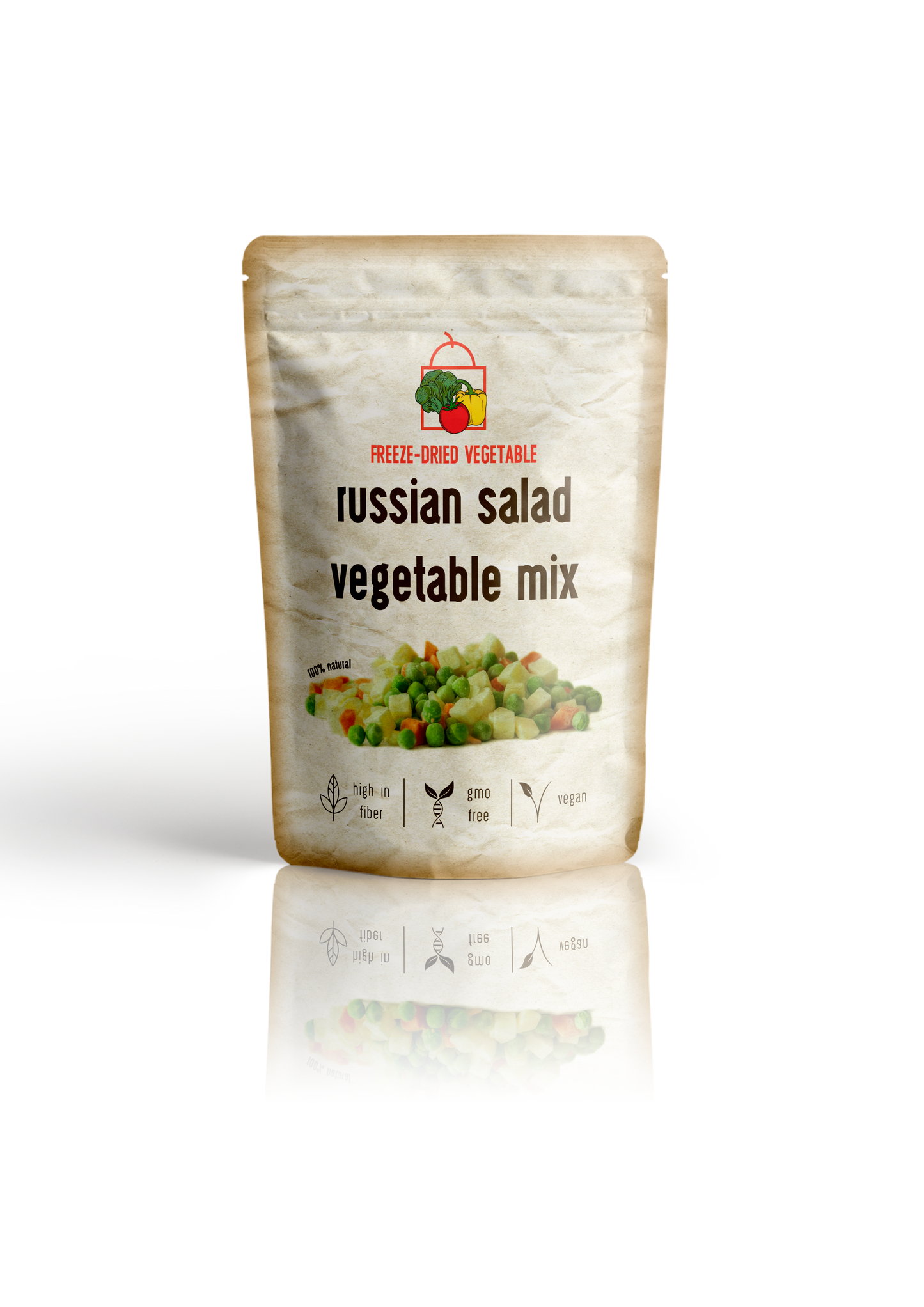 russian salad vegetable mix by the rotten fruit box