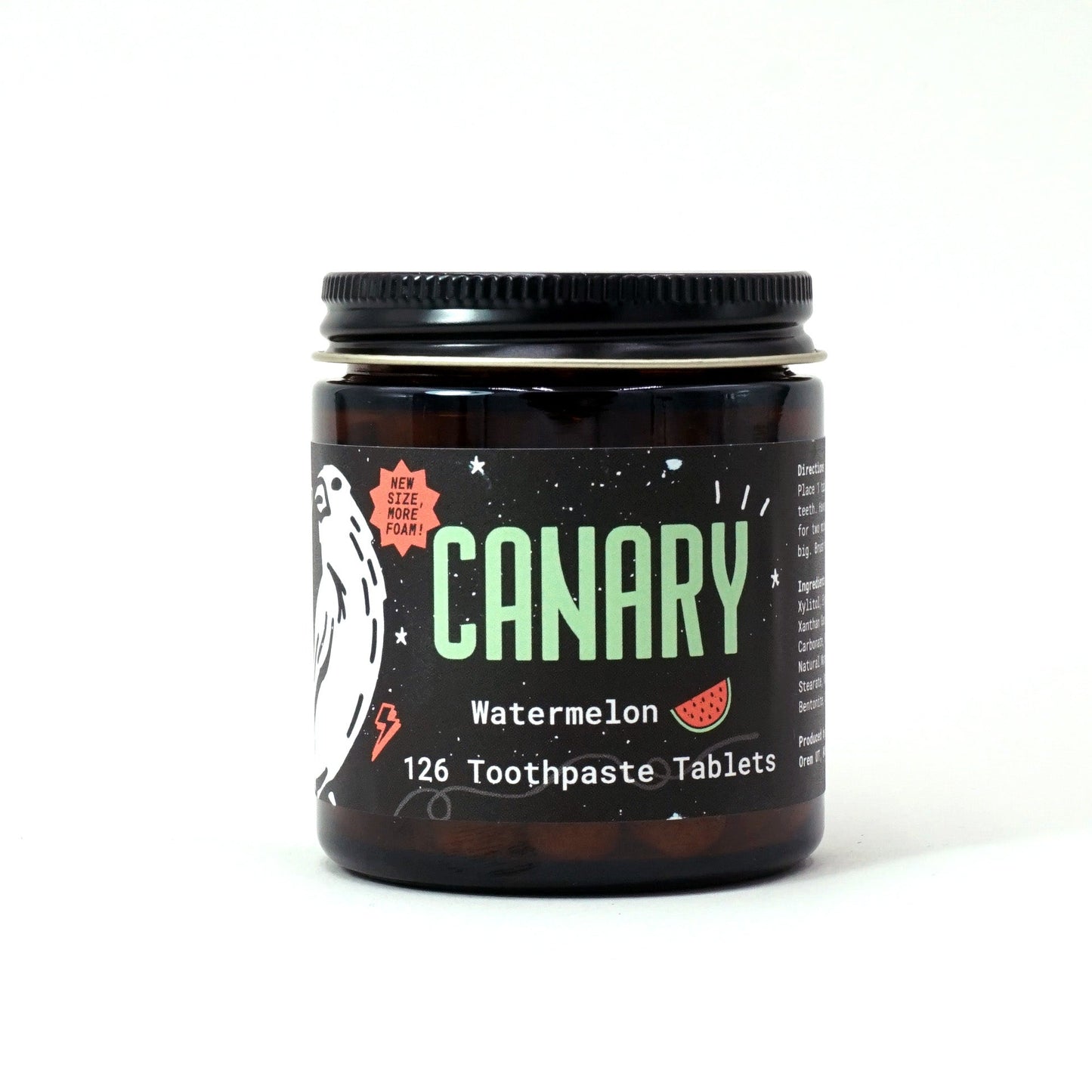 watermelon toothpaste tablets - new & improved! by canary