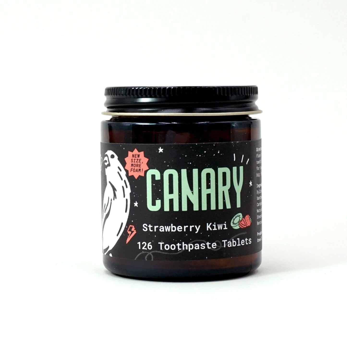 strawberry + kiwi toothpaste tablets - new & improved! by canary