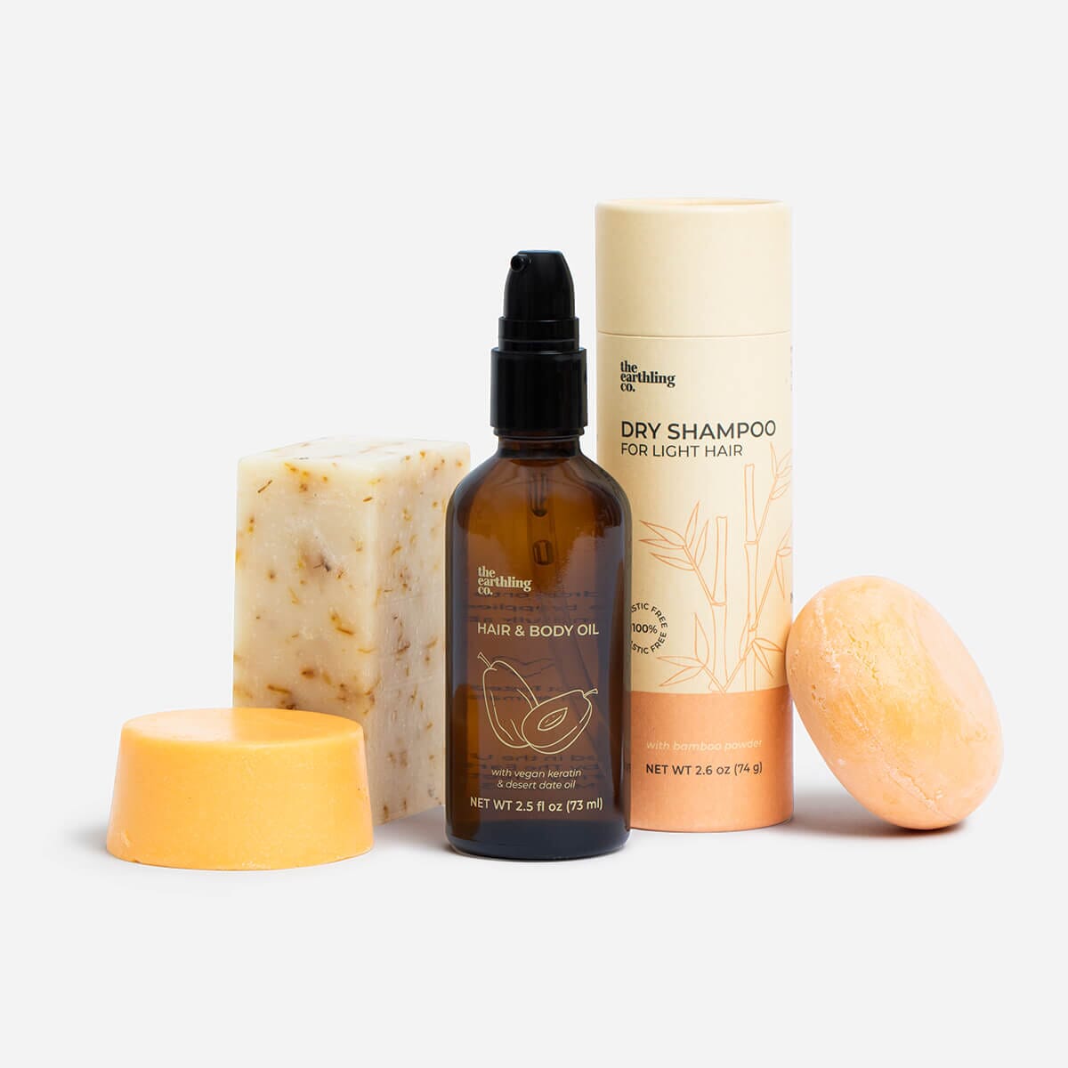 hair and body bundle by the earthling co.