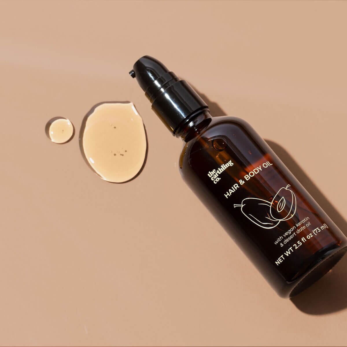 hair & body oil for strengthening and repairing by the earthling co.