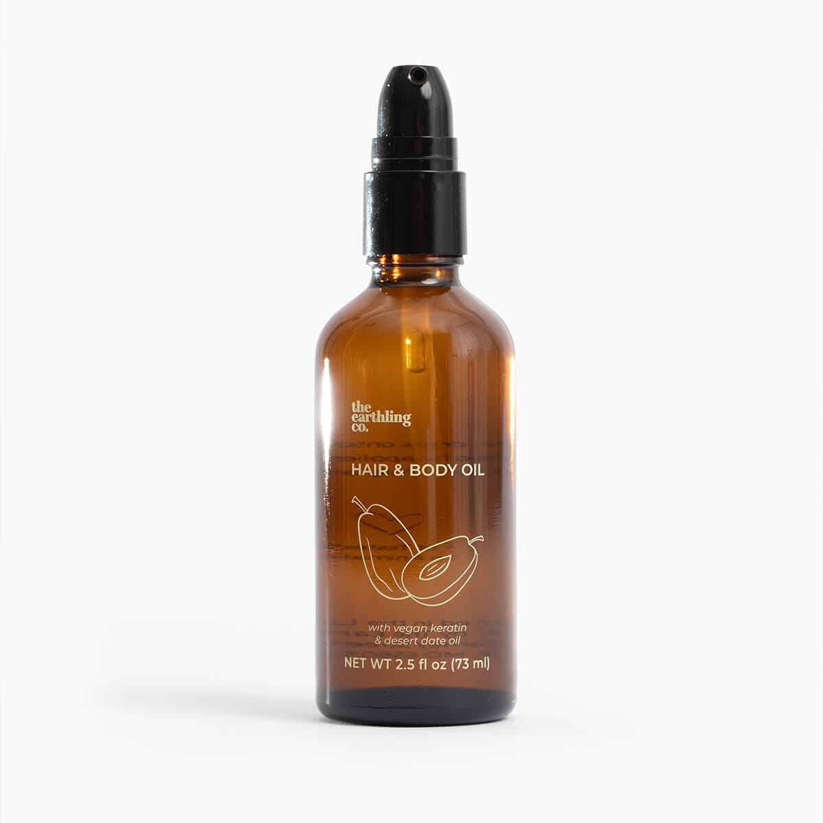 hair & body oil for strengthening and repairing by the earthling co.