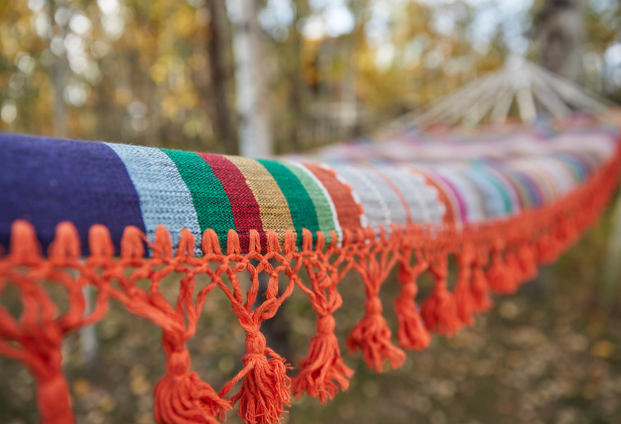 mexican loomed hammock by verve culture