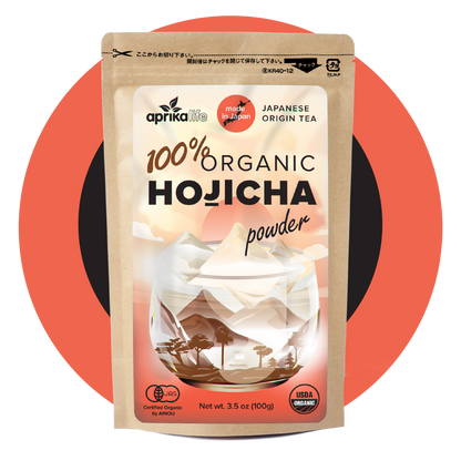 Hojicha Green Tea Powder by Aprika Life