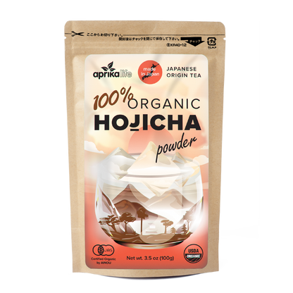 Hojicha Green Tea Powder by Aprika Life