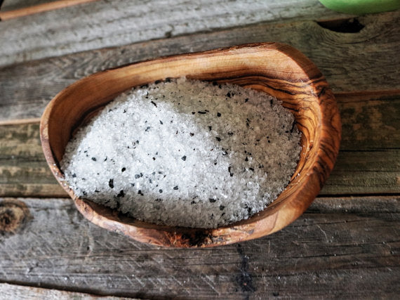 mountain man tea-infused foot soak salts for men by beach house teas