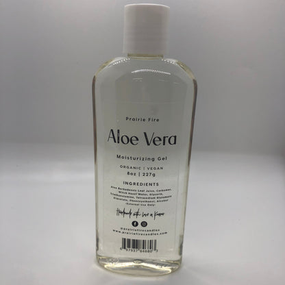 Aloe Vera Moisturizing Gel - 8 oz by Prairie Fire Tallow, Candles, and Lavender