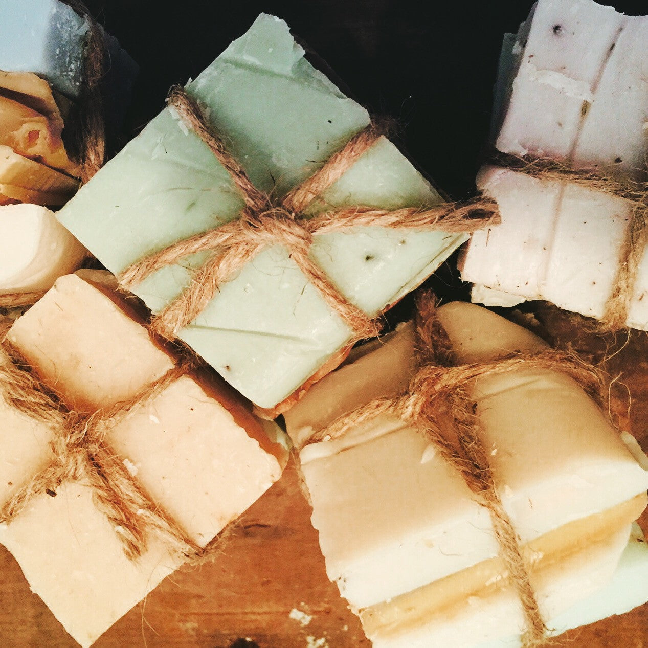 soap on the go! organic handmade mini soap bars. travel pack by sweet harvest farms