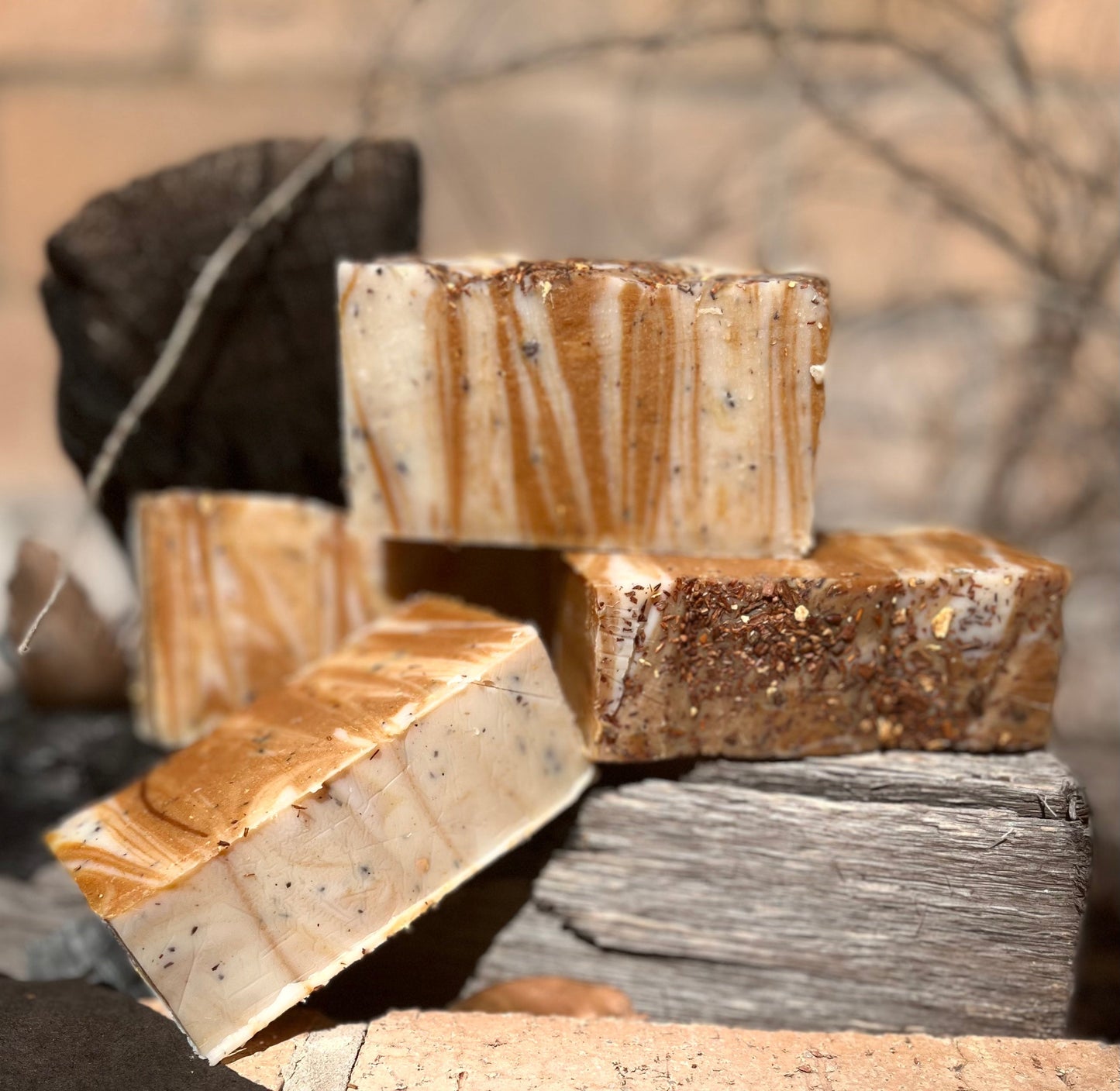 campfire and fireflies organic handmade soap by sweet harvest farms