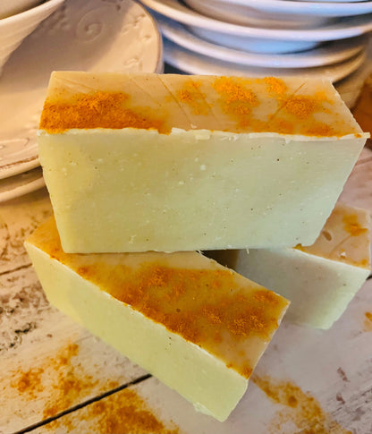 Tumeric Handmade Organic Soap by Sweet Harvest Farms