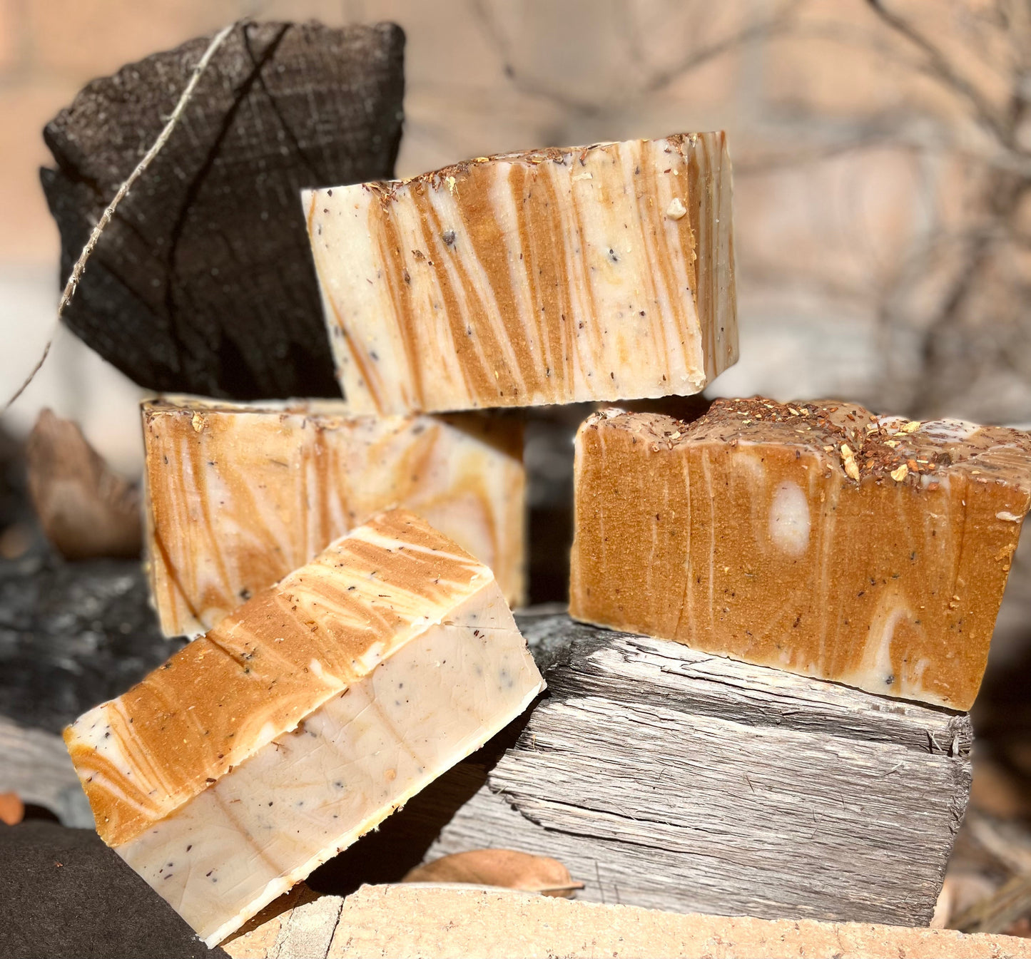 campfire and fireflies organic handmade soap by sweet harvest farms