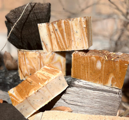 Campfire and Fireflies Organic Handmade Soap by Sweet Harvest Farms