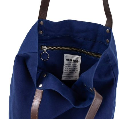 DAY TOTE INDIGO by MADE FREE®