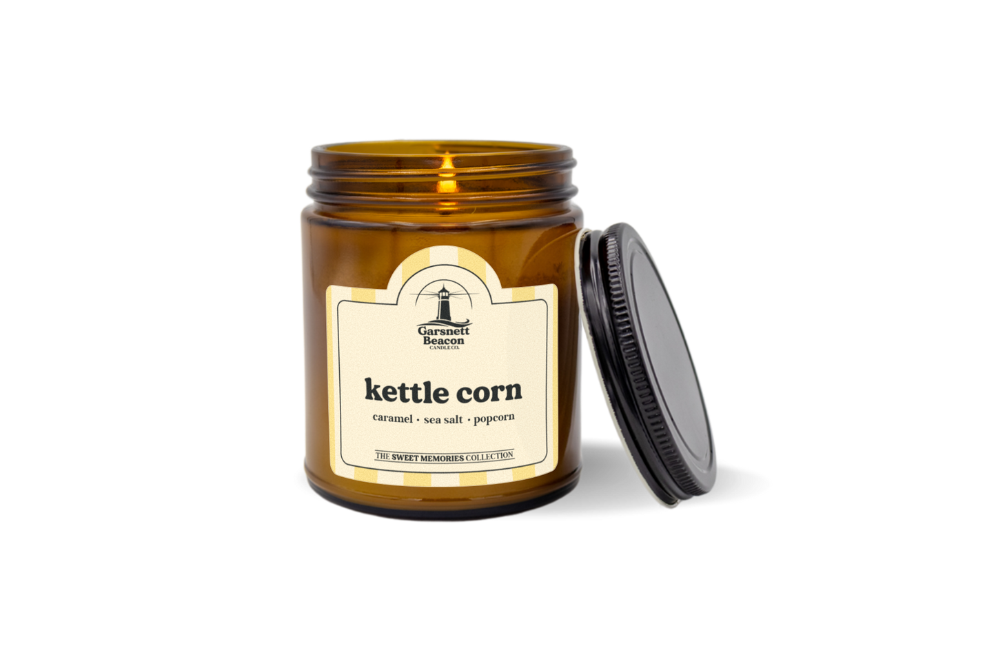 kettle corn candle by garsnett beacon candle co.