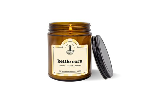 Kettle Corn Candle by Garsnett Beacon Candle Co.