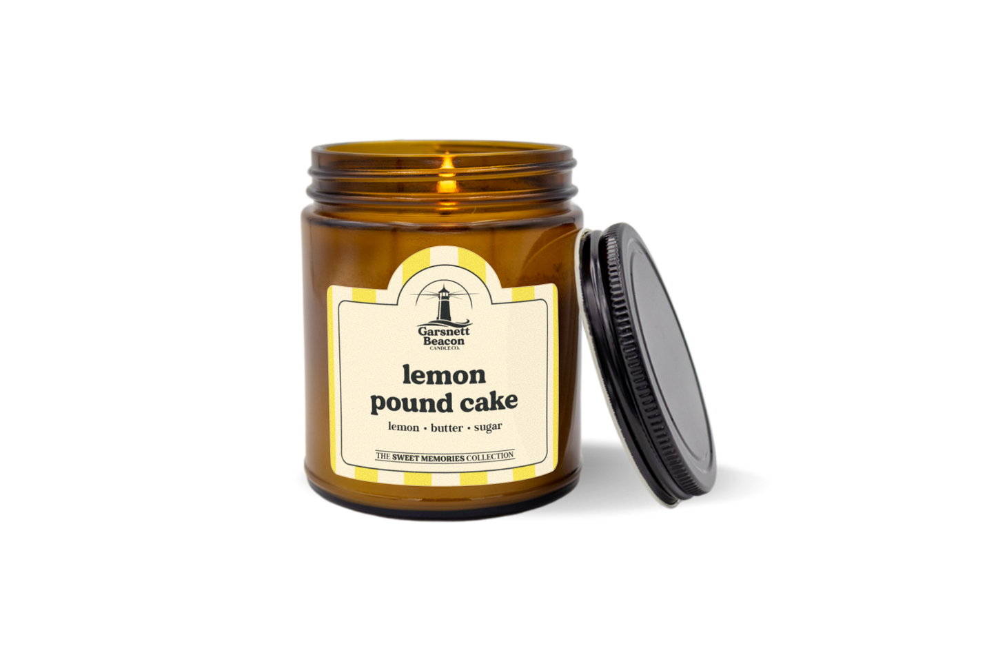 lemon pound cake candle by garsnett beacon candle co.