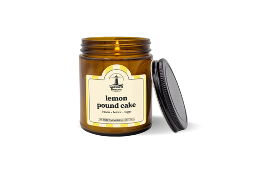 Lemon Pound Cake Candle by Garsnett Beacon Candle Co.