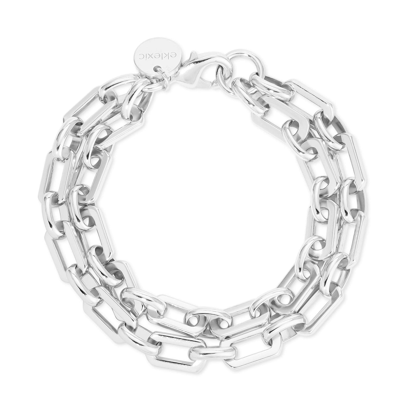 liv double chain bracelet by eklexic