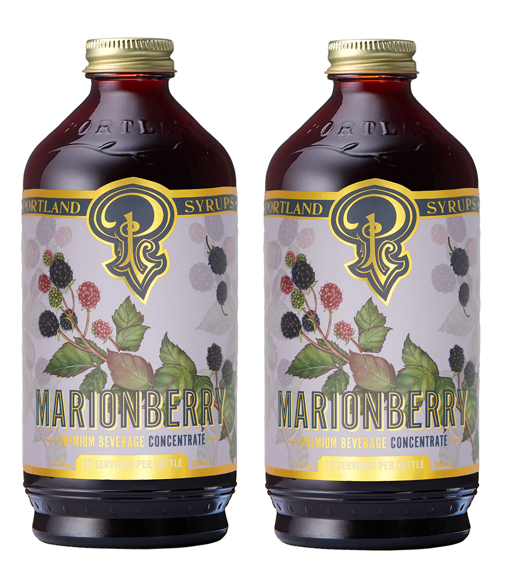 marionberry syrup two-pack by portland syrups