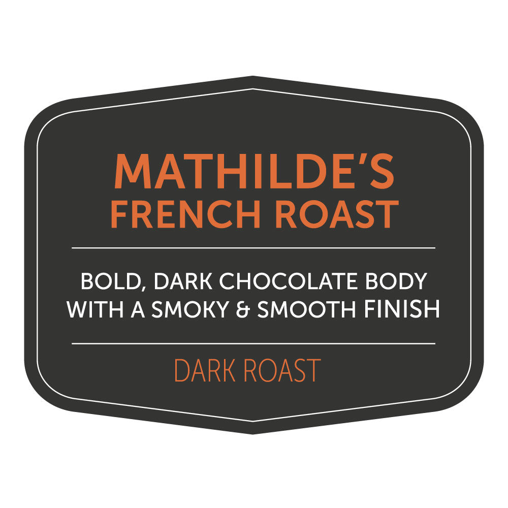 mathilde's french roast by nossa familia coffee