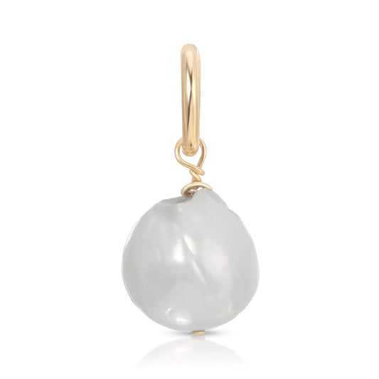 Medium Baroque Pearl Pendant by eklexic