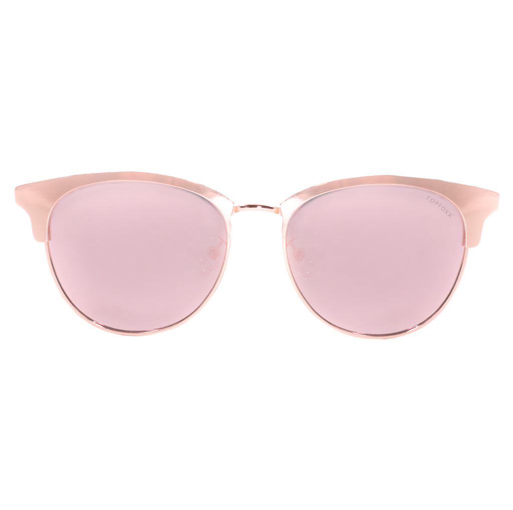 marilyn polarized - rose gold mirrored by topfoxx