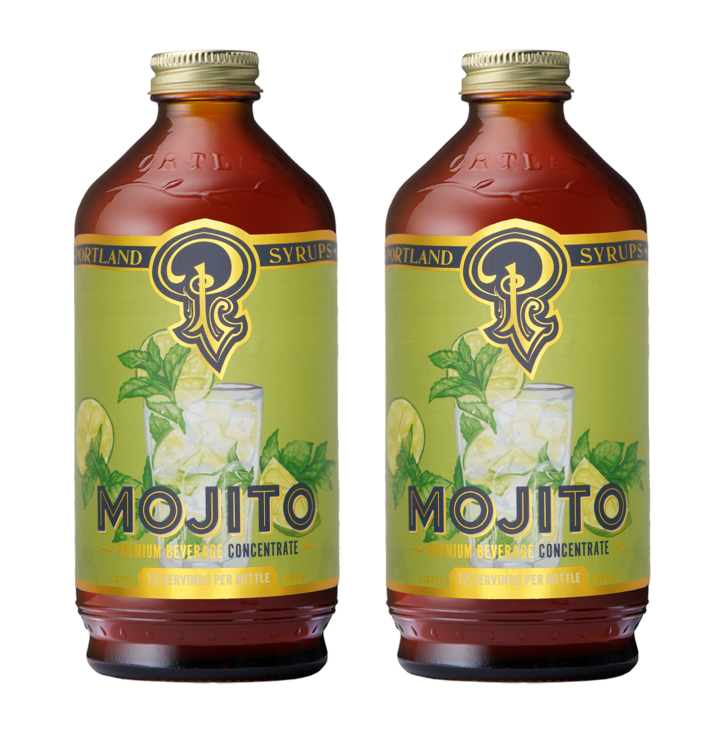 mojito syrup two-pack by portland syrups