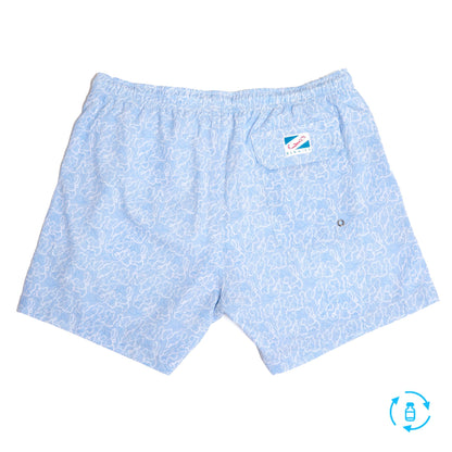 Ocean Motion - 5" Swim Trunks + Compression Liner by Bermies