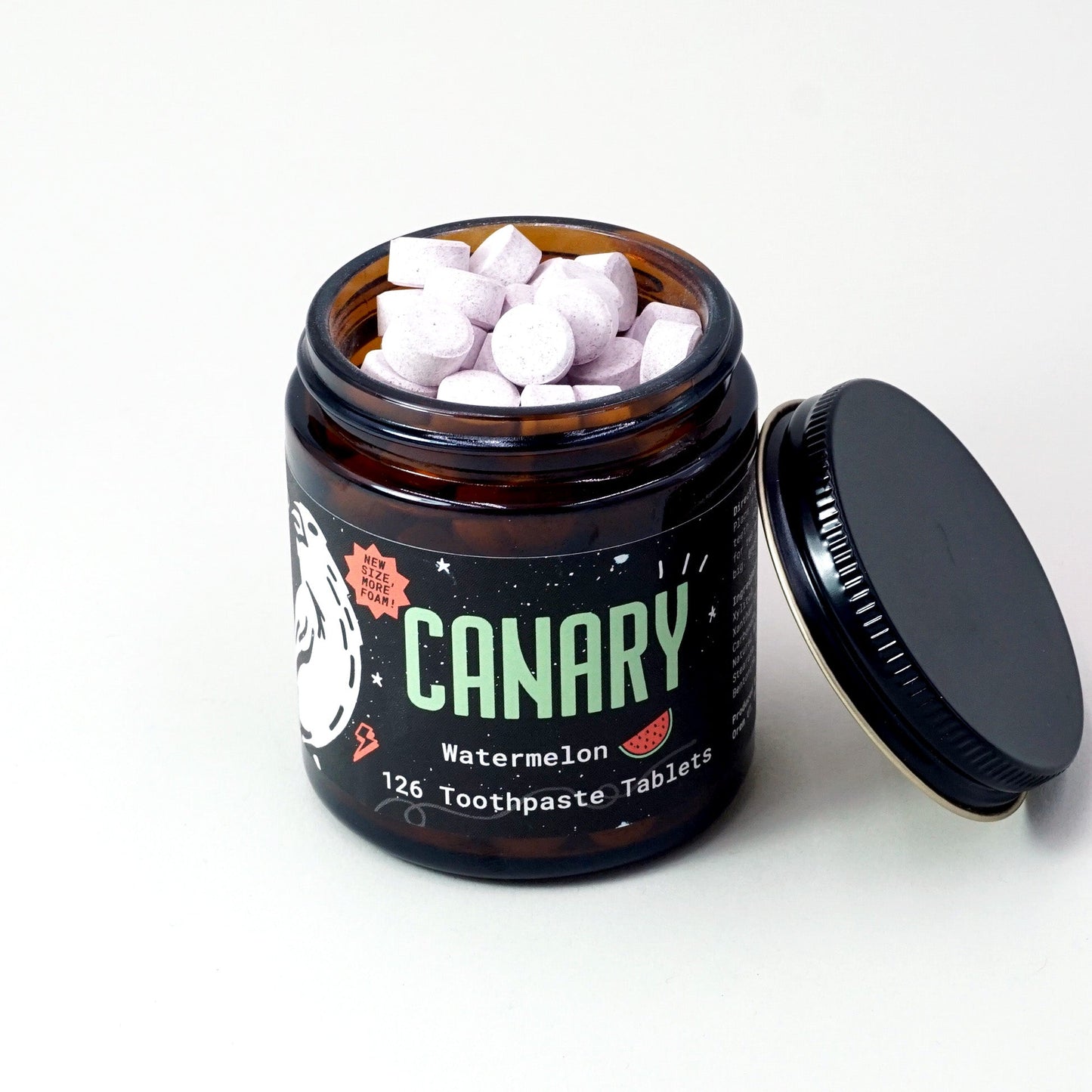 watermelon toothpaste tablets - new & improved! by canary