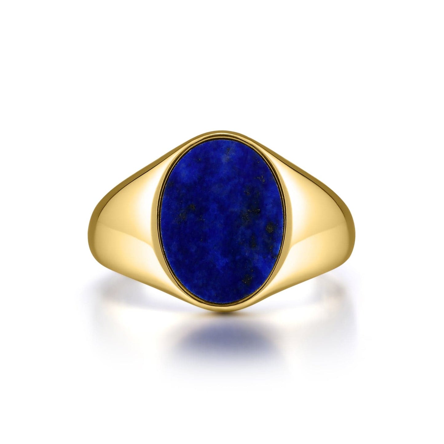 oval lapiz signet ring by eklexic