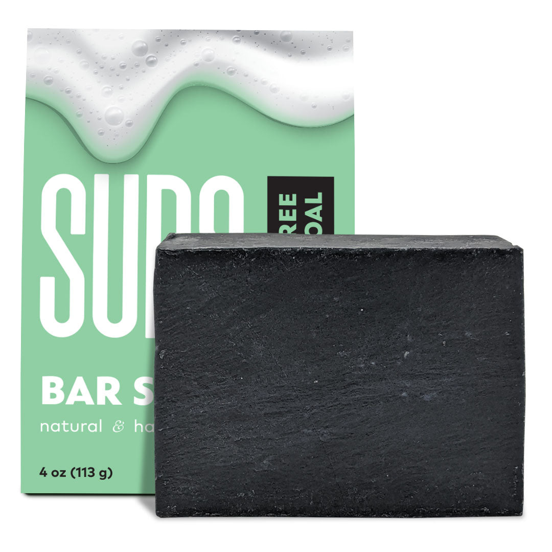 peppermint tea tree + activated charcoal by suds