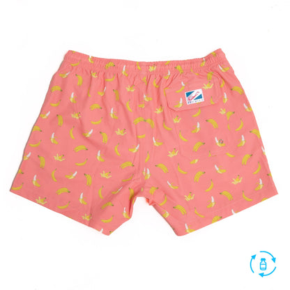 Pink Banana - 5" Swim Trunks by Bermies